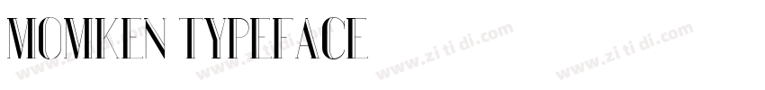Momken Typeface字体转换